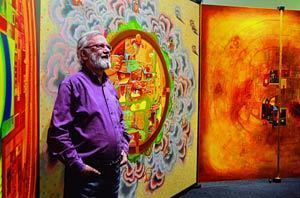 Gulam Mohammed Sheikh Gulam Mohammed Sheikhs solo exhibition shows an artist at ease in