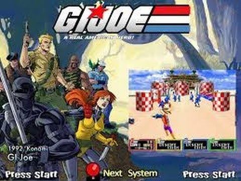 G.I. Joe (arcade game) GI Joe A Real American Hero Arcade YouTube