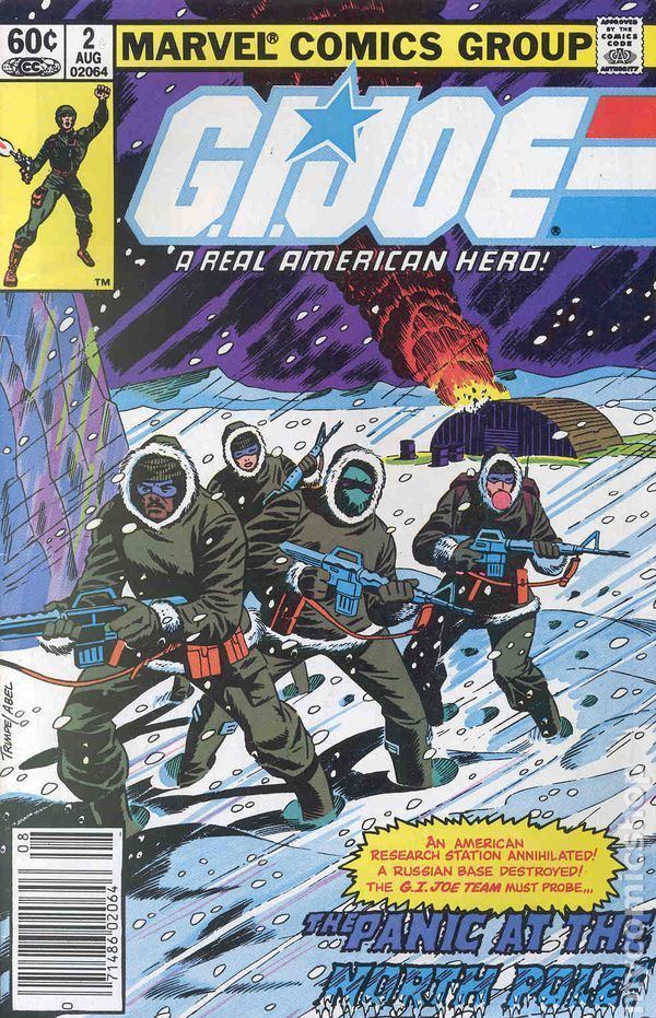 G.I. Joe (comics) GI Joe 1982 Marvel comic books