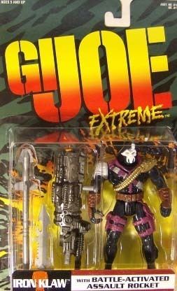 G.I. Joe Extreme Action Toys and Collectables GI JOE Extreme Iron Klaw MOC