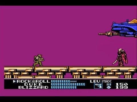 G.I. Joe (NES video game) GI Joe Nes A Real American Hero Full Playthrough No