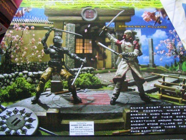 G.I. Joe: Ninja Battles Marvelous Penang Toy Collection GI JOE Ninja Battles Snake Eyes vs