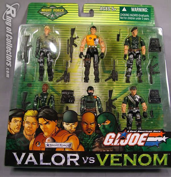 G.I. Joe: Valor vs. Venom JBL Review Valor vs Venom Night Force Toys R Us Exclusive