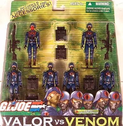 G.I. Joe: Valor vs. Venom Action Toys and Collectables GI JOE Valor vs VenomCobra Infantry