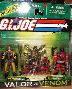 G.I. Joe: Valor vs. Venom GI JOE VALOR VS VENOM SAND SCORPION and RAZOR TROOPER eBay