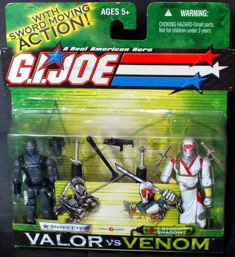 G.I. Joe: Valor vs. Venom Toywalkers Blog GI Joe Valor vs Venom Snake Eyes Storm Shadow