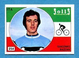 Giacomo Bazzan SPRINT 73 PANINI FigurinaSticker n 254 GIACOMO BAZZAN ITA