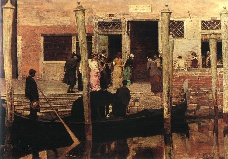 Giacomo Favretto Giacomo Favretto In attesa degli sposi 1879 March