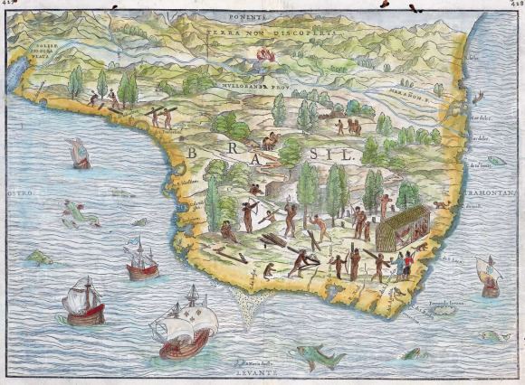 Giacomo Gastaldi Ensaio sobre o mapa Brasil de G Gastaldi pertencente ao Delle