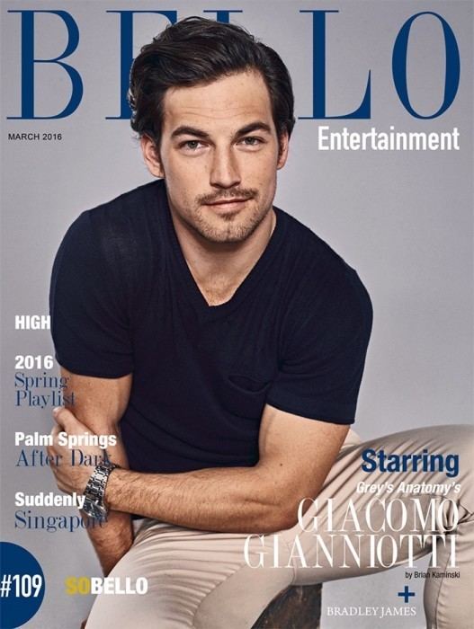 Giacomo Gianniotti So Sexy Giacomo Gianniotti For BELLO Mag OHLALAmag