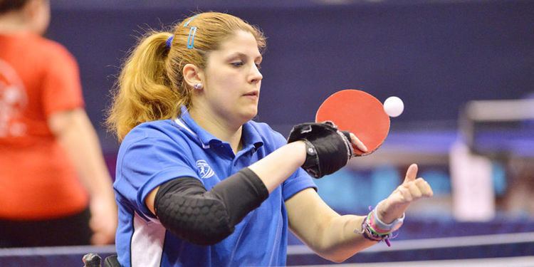 Giada Rossi Chi Giada Rossi atleta di ping pong alle Paralimpiadi Rio 2016