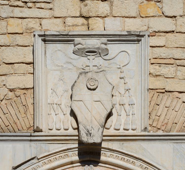 Giambattista Orsini FileCoats of arms of cardinal Giambattista Orsini in Abbazia di