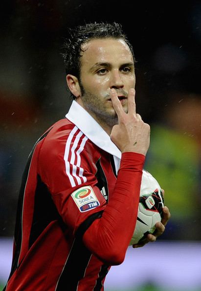 Giampaolo Pazzini Giampaolo Pazzini Pictures AC Milan v Calcio Catania