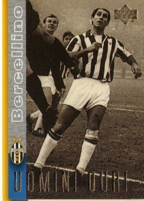 Giancarlo Bercellino JUVENTUS Giancarlo Bercellino 21 UPPER DECK 1997 Centenary