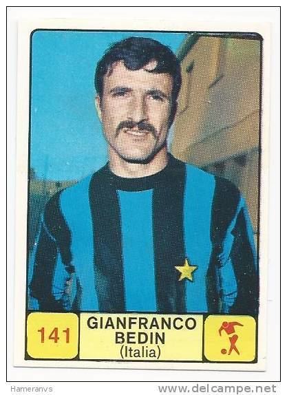 Gianfranco Bedin Itália Gianfranco Bedin 196869 Panini Card Delcampenet