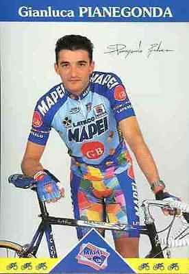 Gianluca Pianegonda GIANLUCA PIANEGONDA Team MAPEI GB 97 Cyclisme Cycling ciclismo
