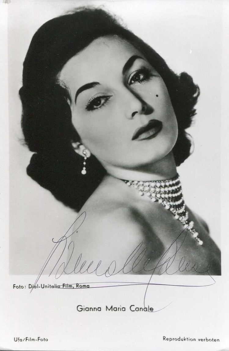 Gianna Maria Canale Gianna Maria Canale authentic Autograph