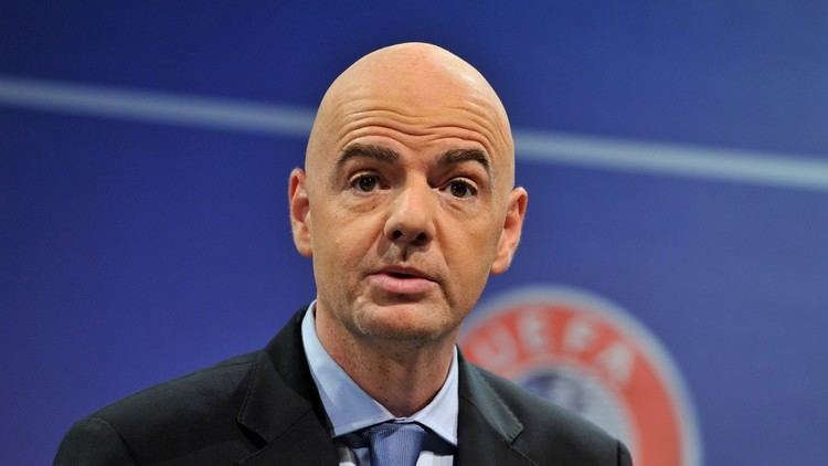 Gianni Infantino imagesaracatesportsInfantinoBlatterUEFAARAI