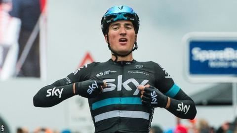 Gianni Moscon Team Sky Gianni Moscon suspended for racially abusing rival BBC Sport