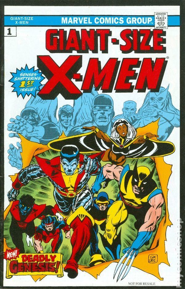 Giant-Size X-Men Giant size xmen comic books issue 1