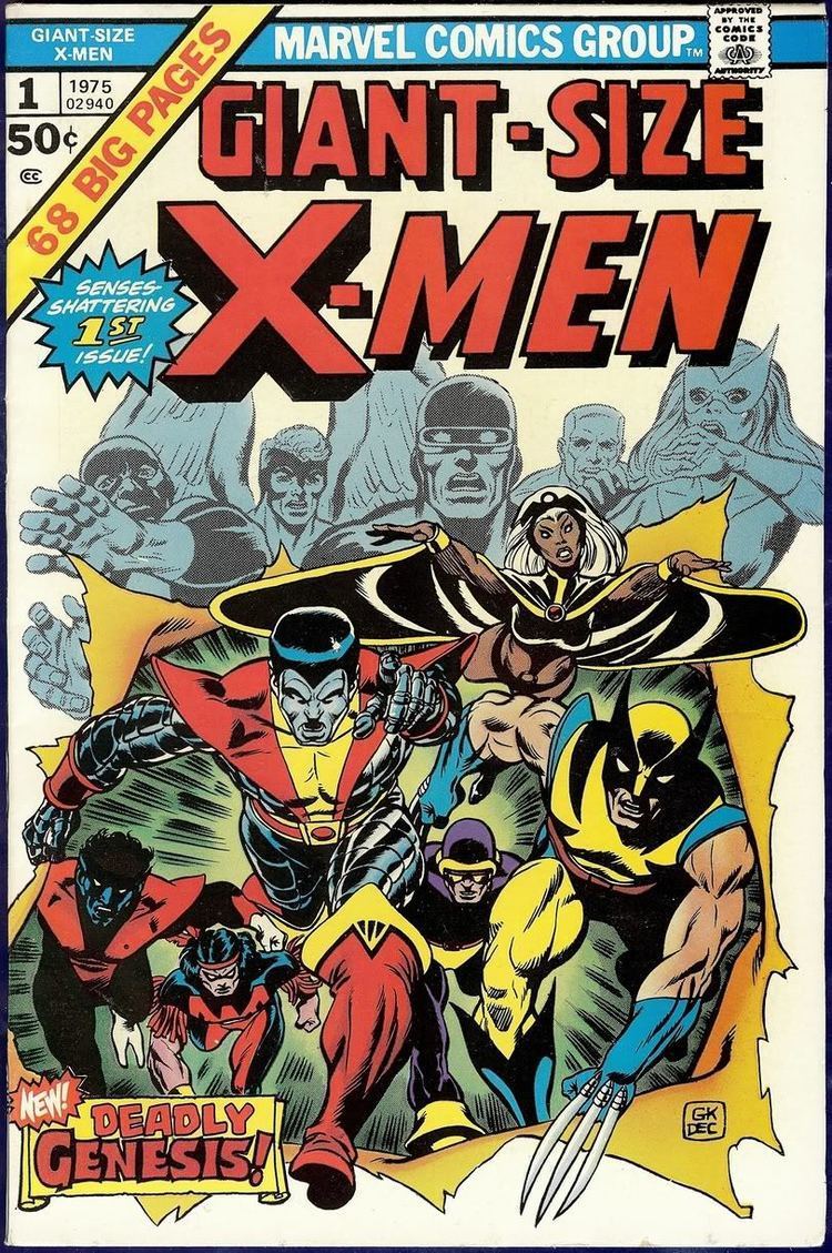 Giant-Size X-Men 50 GREAT MOMENTS FROM 50 YEARS OF THE XMEN Geek League of America