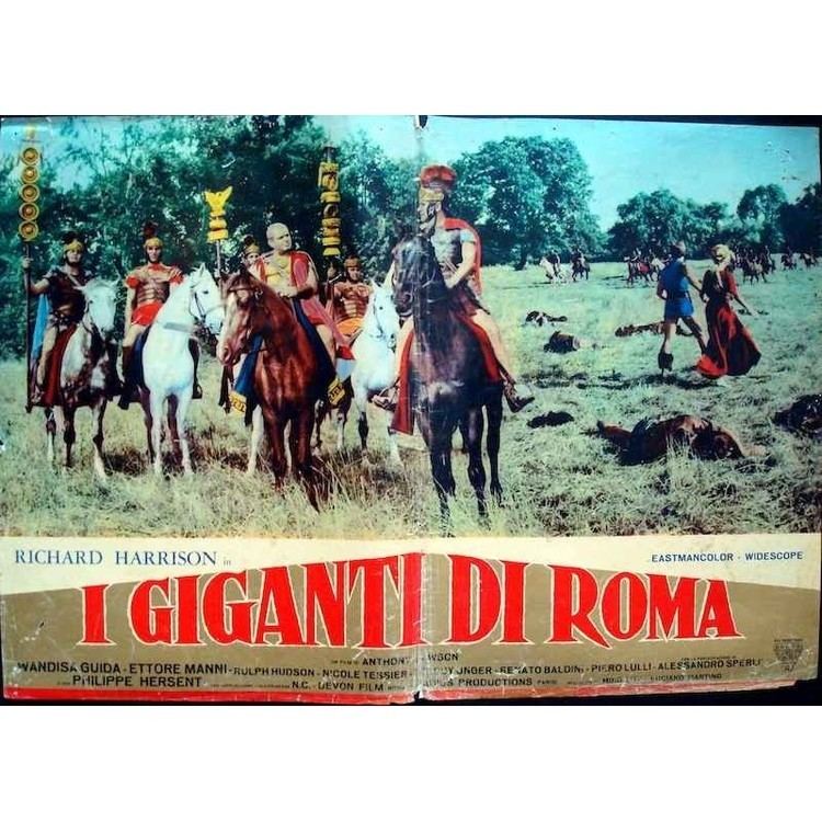 Giants of Rome Giants Of Rome Italian fotobusta illustraction Gallery