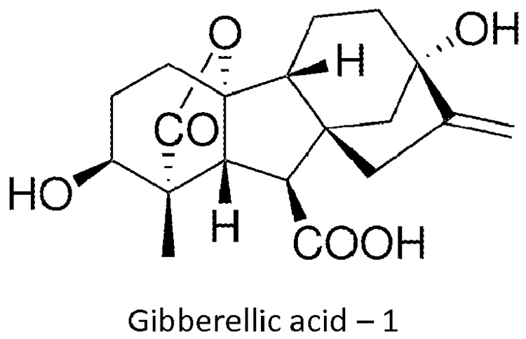 Gibberellic acid Patent EP2522334A1 Cosmetic compositions comprising diterpenoic