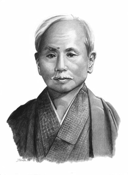 Gichin Funakoshi Master Gichin Funakoshi Senshin The Enlightened Mind