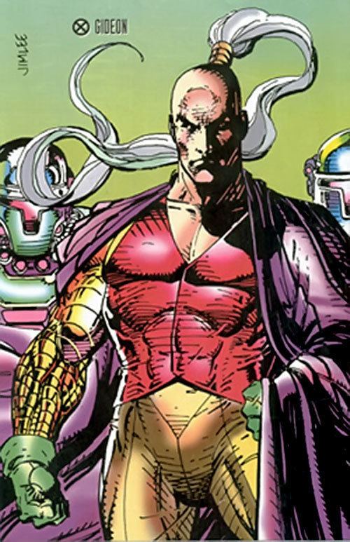 Gideon (comics) Gideon Marvel Comics EXternal New Warriors Mutants foe