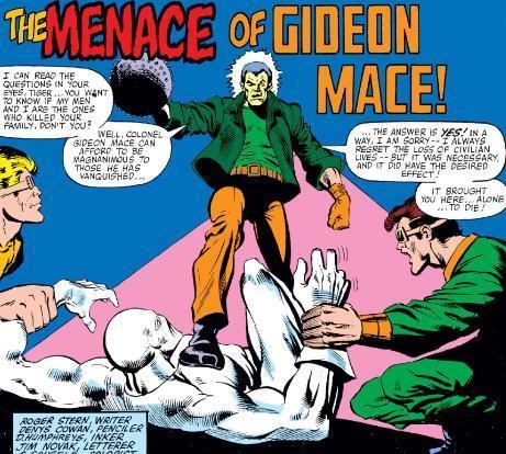 Gideon Mace Gideon Mace Character Comic Vine
