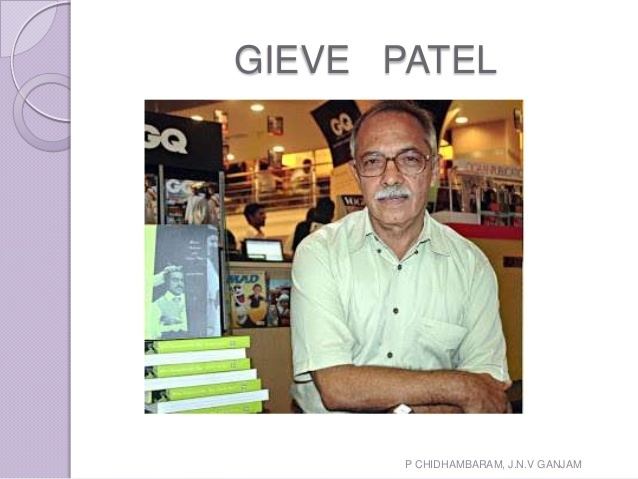 Gieve Patel ON KILLING A TREE PRESENTATION ppt