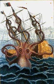 Gigantic octopus