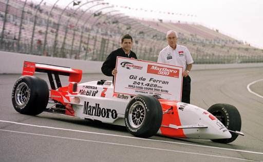 Gil de Ferran IndyCar News Record falls as De Ferran hits 241 mph