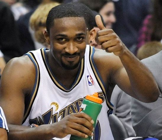 Gilbert Arenas Gilbert Arenas banned once again Caption Contest Sports
