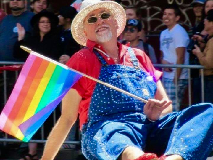 Gilbert Baker (artist) RIP Gilbert Baker Creator Of The Rainbow Pride Flag Hoodline