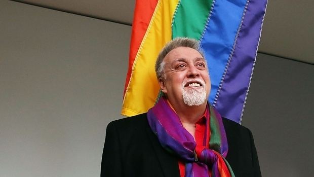 Gilbert Baker (bishop) Gilbert Baker created the LGBTQ Pride rainbow flag Heres what his