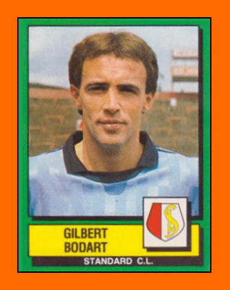 Gilbert Bodart Old School Panini Gilbert BODART la descente aux enfers