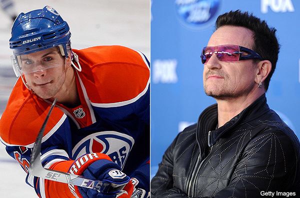 Gilbert Brulé How U2s Bono hitched a ride with Oilers39 Gilbert Brule Puck Daddy