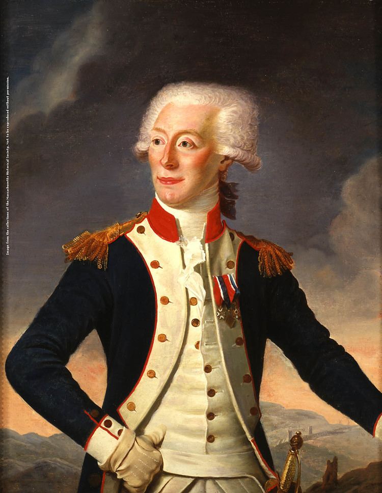 Gilbert du Motier, Marquis de Lafayette MHS Collections Online Gilbert du Motier marquis de