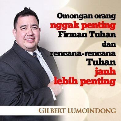 Gilbert Lumoindong Gilbert Lumoindong on Twitter quotOmongan2 org nggak penting http