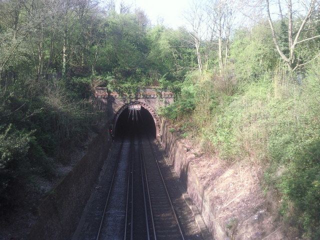 Gilbert's Pit Railway tunnel under Gilbert39s Pit Marathon Geograph Britain