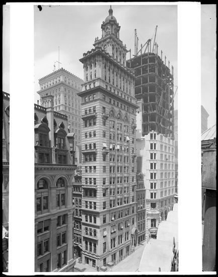 Gillender Building Museum of the City of New York Wall Street corner Nassau Street