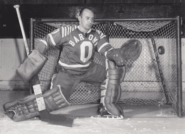 Gilles Mayer Gilles Mayer 1959 Cleveland Barons HockeyGods