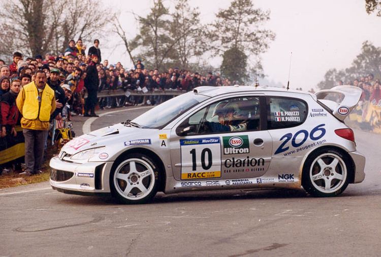 Gilles Panizzi Josep Fornell spanish rallye driver season 2001