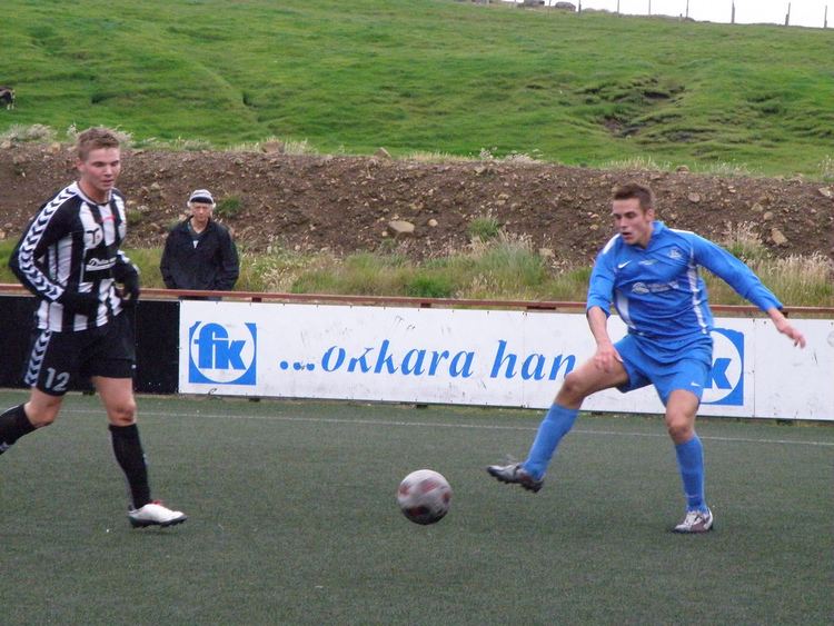 Gilli Sørensen Gilli Srensen and Heini Vatnsdal U21 players for Faroe I Flickr