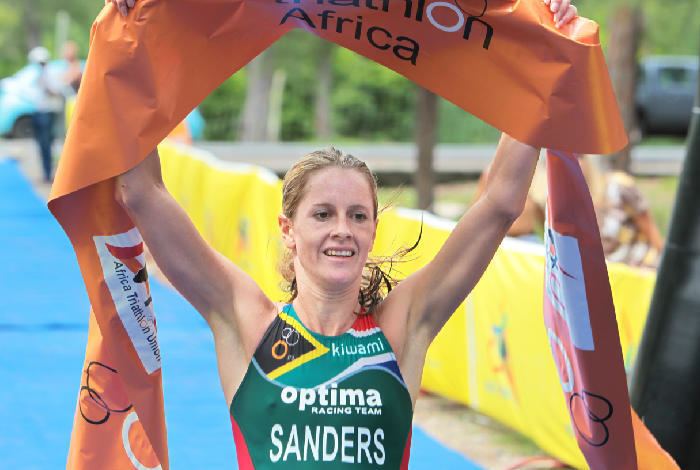 Gillian Sanders Neue AfrikaMeisterin Gillian Sanders triathlon