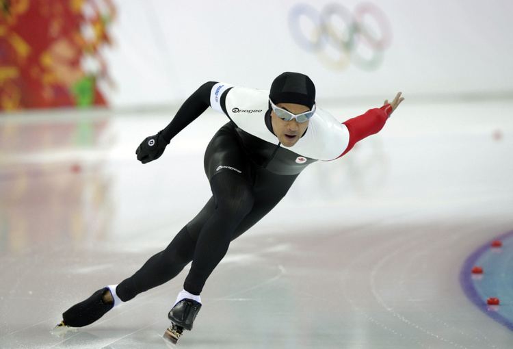 Gilmore Junio Canadian speed skater Gilmore Junio gives up his spot to