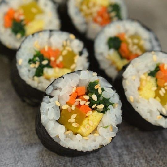 Gimbap How To Make Gimbap Korean Seaweed and Rice Rolls Kitchn