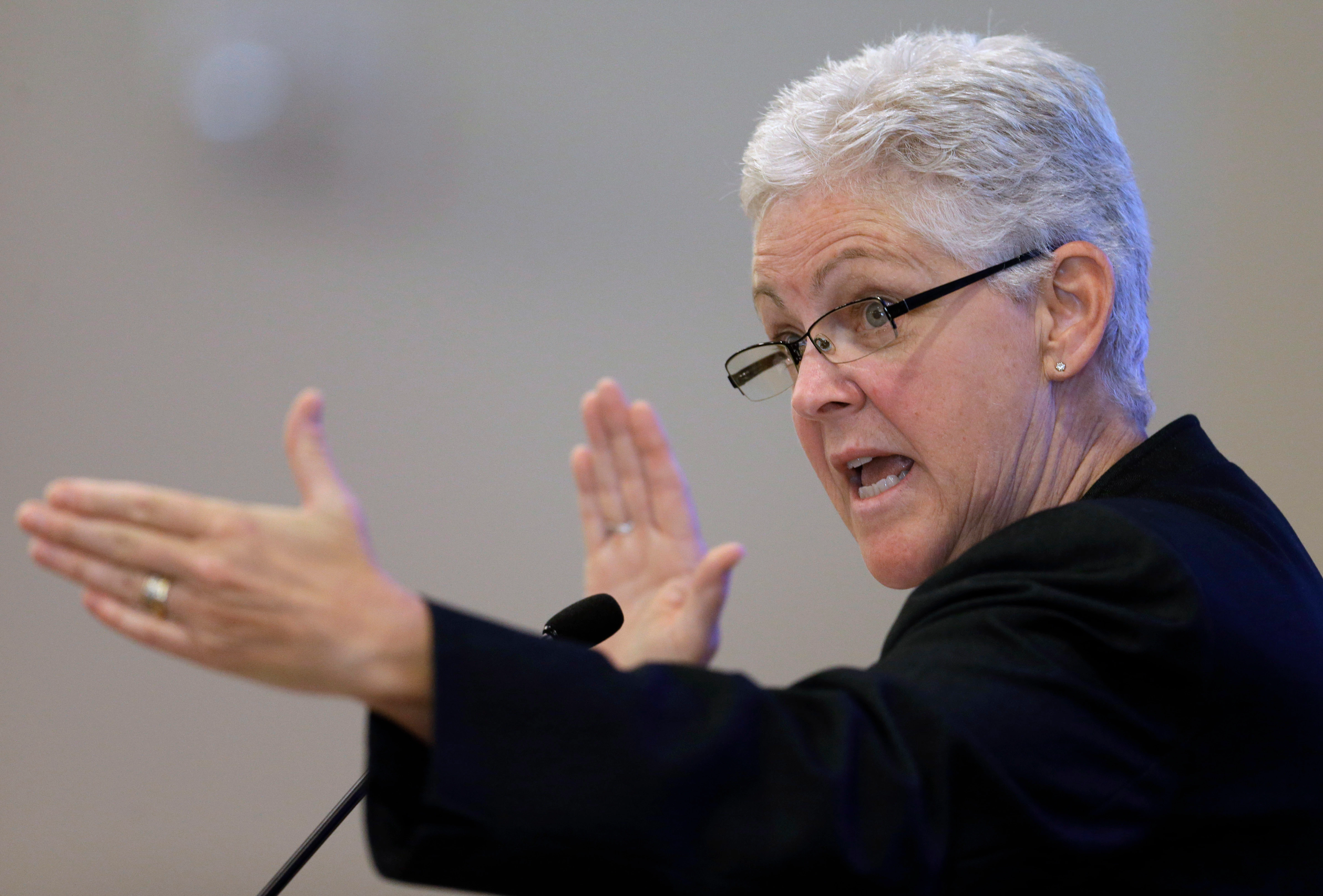 Gina McCarthy As new EPA chief Gina McCarthy vows to act on climate