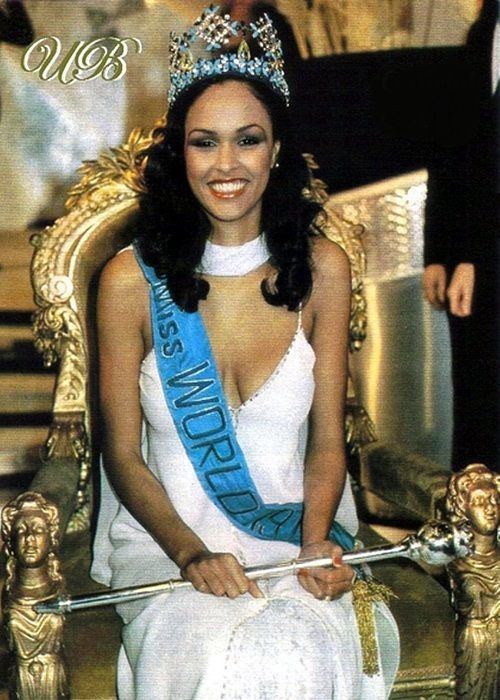 Gina Swainson Gina Swainson Miss Bermuda won the Miss World Pageant in